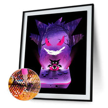 Load image into Gallery viewer, Pok¨¦mon Game Console Silhouette 30*40CM £¨canvans) Full Round Drill Diamond Painting
