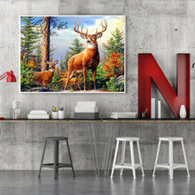 Load image into Gallery viewer, Deer 60*50CM £¨canvans) Full Round Drill Diamond Painting
