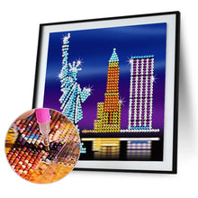 Load image into Gallery viewer, City ??Building 30*30CM £¨canvans) Partial Crystal Drill Diamond Painting
