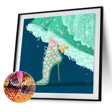 Load image into Gallery viewer, Princess High Heels 30*30CM £¨canvans) Full Round Drill Diamond Painting
