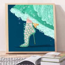 Load image into Gallery viewer, Princess High Heels 30*30CM £¨canvans) Full Round Drill Diamond Painting
