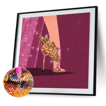 Load image into Gallery viewer, Princess High Heels 30*30CM £¨canvans) Full Round Drill Diamond Painting
