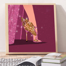 Load image into Gallery viewer, Princess High Heels 30*30CM £¨canvans) Full Round Drill Diamond Painting
