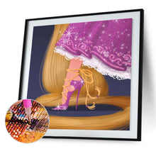 Load image into Gallery viewer, Princess High Heels 30*30CM £¨canvans) Full Round Drill Diamond Painting
