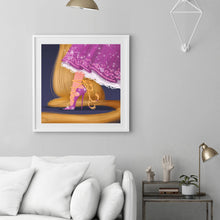 Load image into Gallery viewer, Princess High Heels 30*30CM £¨canvans) Full Round Drill Diamond Painting
