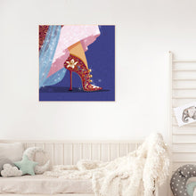 Load image into Gallery viewer, Princess High Heels 30*30CM £¨canvans) Full Round Drill Diamond Painting
