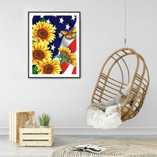 Load image into Gallery viewer, Sunflower Flowers 30*40CM £¨canvans) Full Round Drill Diamond Painting
