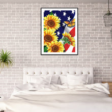 Load image into Gallery viewer, Sunflower Flowers 30*40CM £¨canvans) Full Round Drill Diamond Painting
