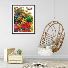 Load image into Gallery viewer, Sunflower Flowers 30*40CM £¨canvans) Full Round Drill Diamond Painting
