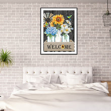 Load image into Gallery viewer, Sunflower Flowers 30*40CM £¨canvans) Full Round Drill Diamond Painting
