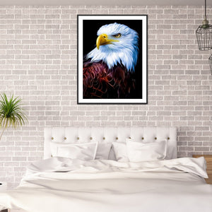 Eagle 30*40CM £¨canvans) Full Round Drill Diamond Painting