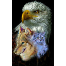 Load image into Gallery viewer, Eagle 40*60CM £¨canvans) Full Round Drill Diamond Painting
