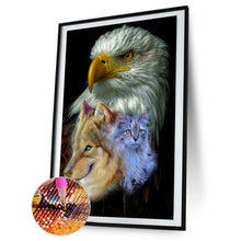 Load image into Gallery viewer, Eagle 40*60CM £¨canvans) Full Round Drill Diamond Painting
