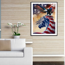 Load image into Gallery viewer, American Eagle 30*40CM £¨canvans) Full Round Drill Diamond Painting
