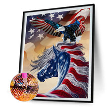 Load image into Gallery viewer, American Eagle 30*40CM £¨canvans) Full Round Drill Diamond Painting
