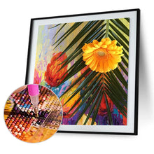 Load image into Gallery viewer, Sunflower Flowers 30*30CM £¨canvans) Full Round Drill Diamond Painting
