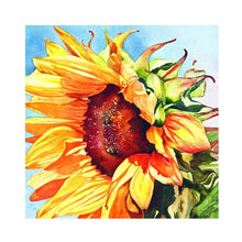 Load image into Gallery viewer, Sunflower Flowers 30*30CM £¨canvans) Full Round Drill Diamond Painting
