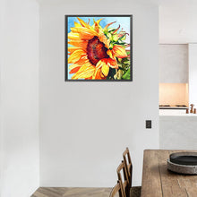 Load image into Gallery viewer, Sunflower Flowers 30*30CM £¨canvans) Full Round Drill Diamond Painting
