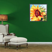 Load image into Gallery viewer, Sunflower Flowers 30*30CM £¨canvans) Full Round Drill Diamond Painting
