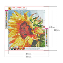 Load image into Gallery viewer, Sunflower Flowers 30*30CM £¨canvans) Full Round Drill Diamond Painting
