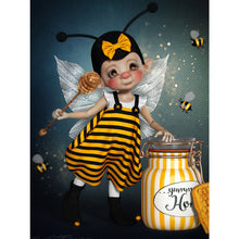 Load image into Gallery viewer, Bee Doll 30*40CM £¨canvans) Full Round Drill Diamond Painting
