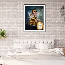 Load image into Gallery viewer, Bee Doll 30*40CM £¨canvans) Full Round Drill Diamond Painting
