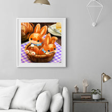 Load image into Gallery viewer, Cute Rabbit 30*30CM £¨canvans) Full Round Drill Diamond Painting
