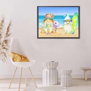 Summer Goblins 40*30CM £¨canvans) Full Round Drill Diamond Painting