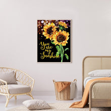 Load image into Gallery viewer, Sunflower 30*40CM £¨canvans) Full Round Drill Diamond Painting
