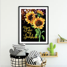 Load image into Gallery viewer, Sunflower 30*40CM £¨canvans) Full Round Drill Diamond Painting
