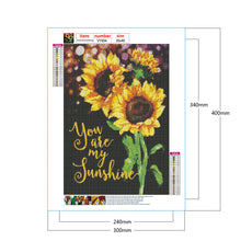 Load image into Gallery viewer, Sunflower 30*40CM £¨canvans) Full Round Drill Diamond Painting
