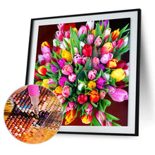 Load image into Gallery viewer, Tulip Bouquet 30*30CM £¨canvans) Full Round Drill Diamond Painting
