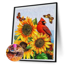 Load image into Gallery viewer, Sunflower Bird 30*40CM £¨canvans) Full Round Drill Diamond Painting
