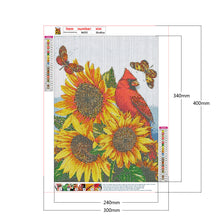 Load image into Gallery viewer, Sunflower Bird 30*40CM £¨canvans) Full Round Drill Diamond Painting
