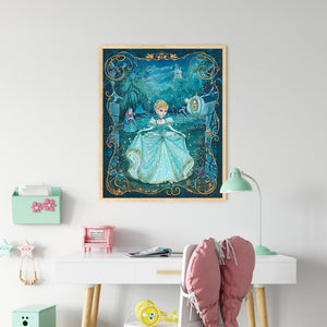 Princess 50*60CM (canvans) Full Round Drill Diamond Painting