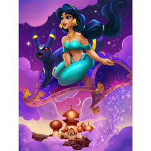 Load image into Gallery viewer, Disney Princess Jasmine 40*50CM (canvans) Full Round Drill Diamond Painting
