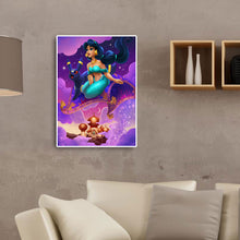 Load image into Gallery viewer, Disney Princess Jasmine 40*50CM (canvans) Full Round Drill Diamond Painting
