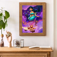 Load image into Gallery viewer, Disney Princess Jasmine 40*50CM (canvans) Full Round Drill Diamond Painting
