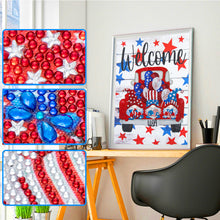 Load image into Gallery viewer, Independence Day Goblins 30*40CM (canvans) Partial Special-Shaped Drill Diamond Painting
