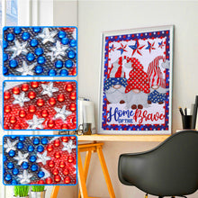 Load image into Gallery viewer, Independence Day Goblins 30*40CM (canvans) Partial Special-Shaped Drill Diamond Painting
