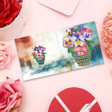 Load image into Gallery viewer, 8pcs DIY Diamond Painting Greeting Cards Mosaic Thanks Birthday Postcards
