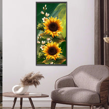 Load image into Gallery viewer, Sunflower 40*80CM (canvans) Full Square Drill Diamond Painting
