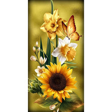 Load image into Gallery viewer, Sunflower 45*85CM (canvans) Full Square Drill Diamond Painting
