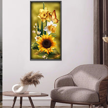 Load image into Gallery viewer, Sunflower 45*85CM (canvans) Full Square Drill Diamond Painting
