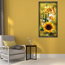 Load image into Gallery viewer, Sunflower 45*85CM (canvans) Full Square Drill Diamond Painting
