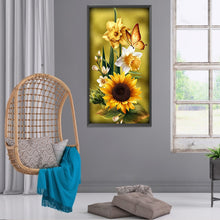 Load image into Gallery viewer, Sunflower 45*85CM (canvans) Full Square Drill Diamond Painting
