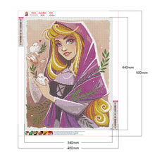 Load image into Gallery viewer, Disney Princess 40*50CM (canvans) Full Round Drill Diamond Painting
