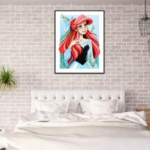 Disney Princess 40*50CM (canvans) Full Round Drill Diamond Painting