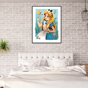 Disney Princess 40*50CM (canvans) Full Round Drill Diamond Painting