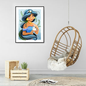 Disney Princess 40*50CM (canvans) Full Round Drill Diamond Painting